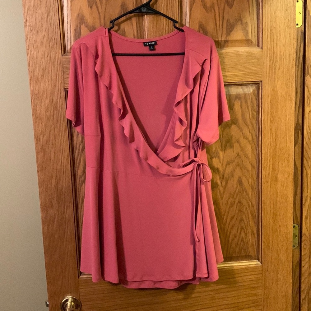 Torrid surplice top